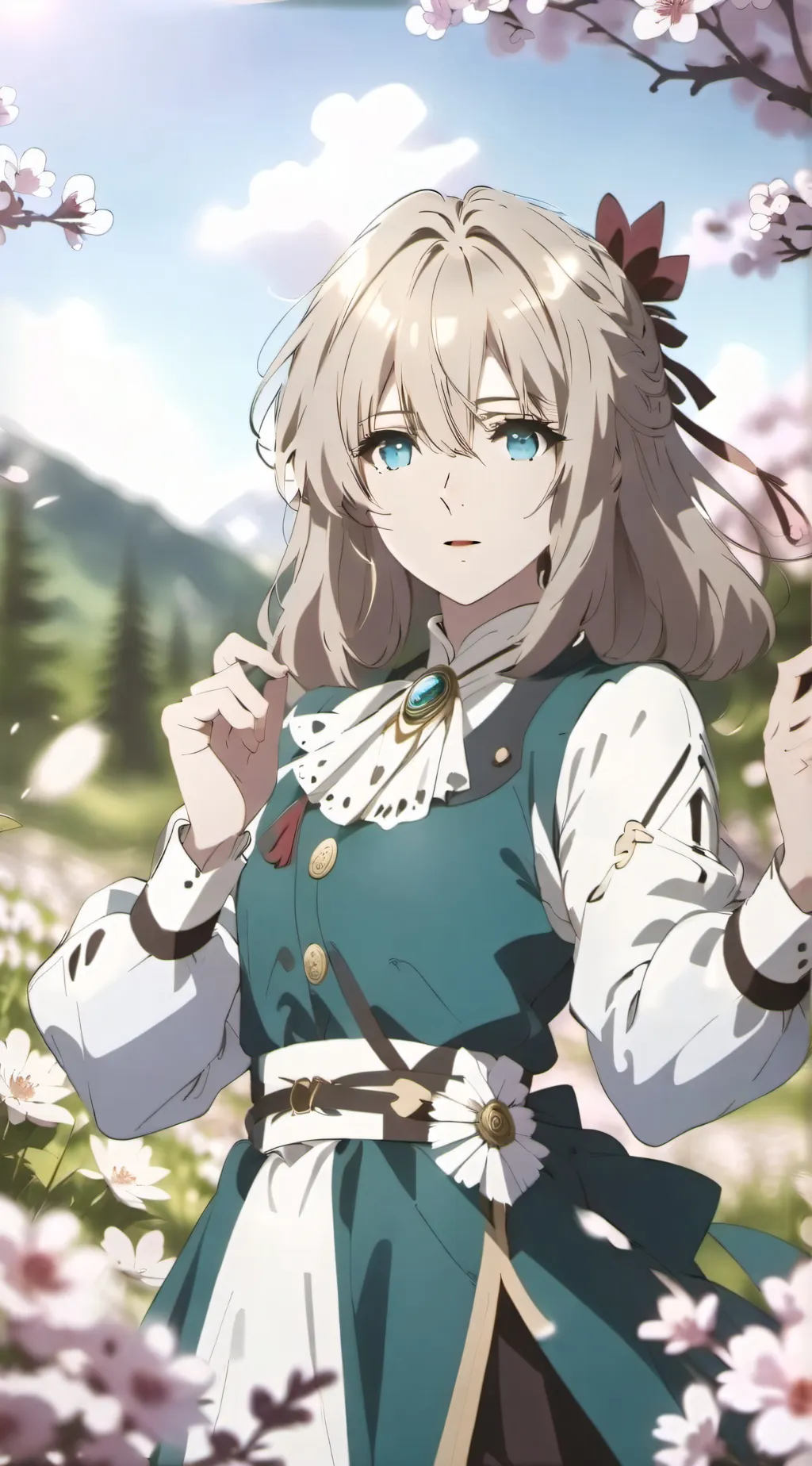 ai character: Lilly background