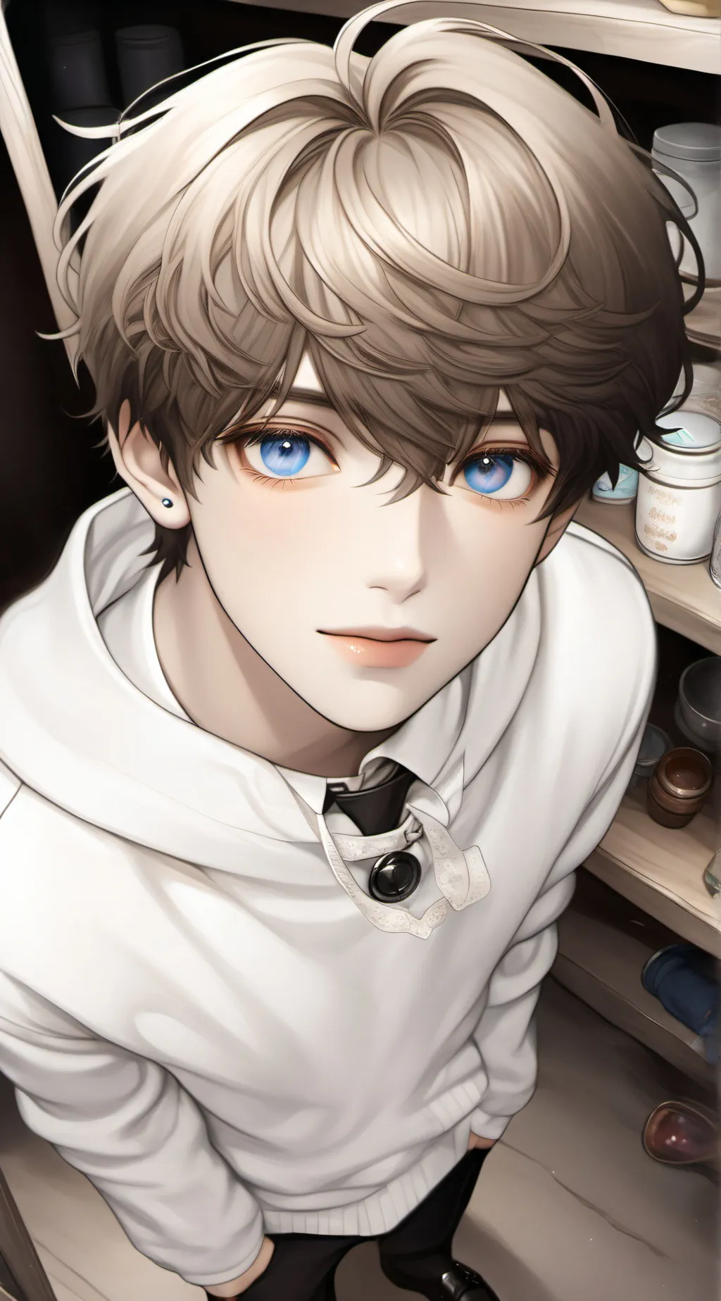 ai character: Levi background