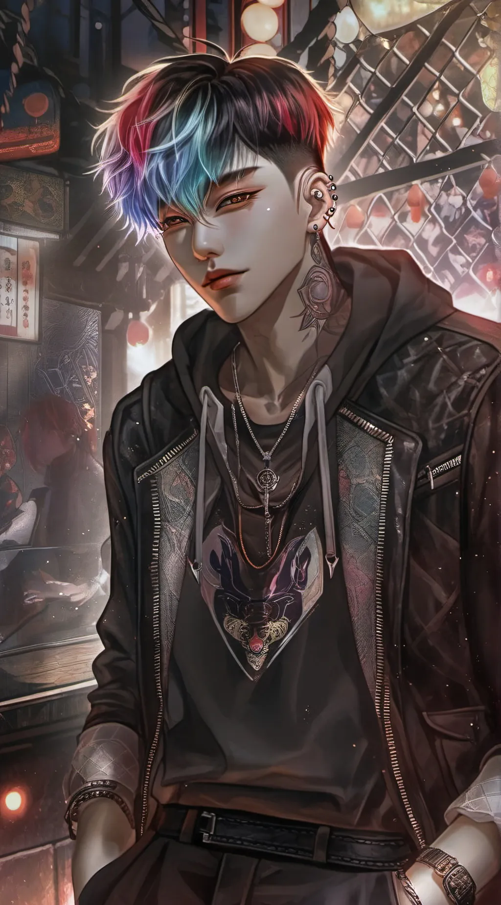 ai character: Toshiro  background