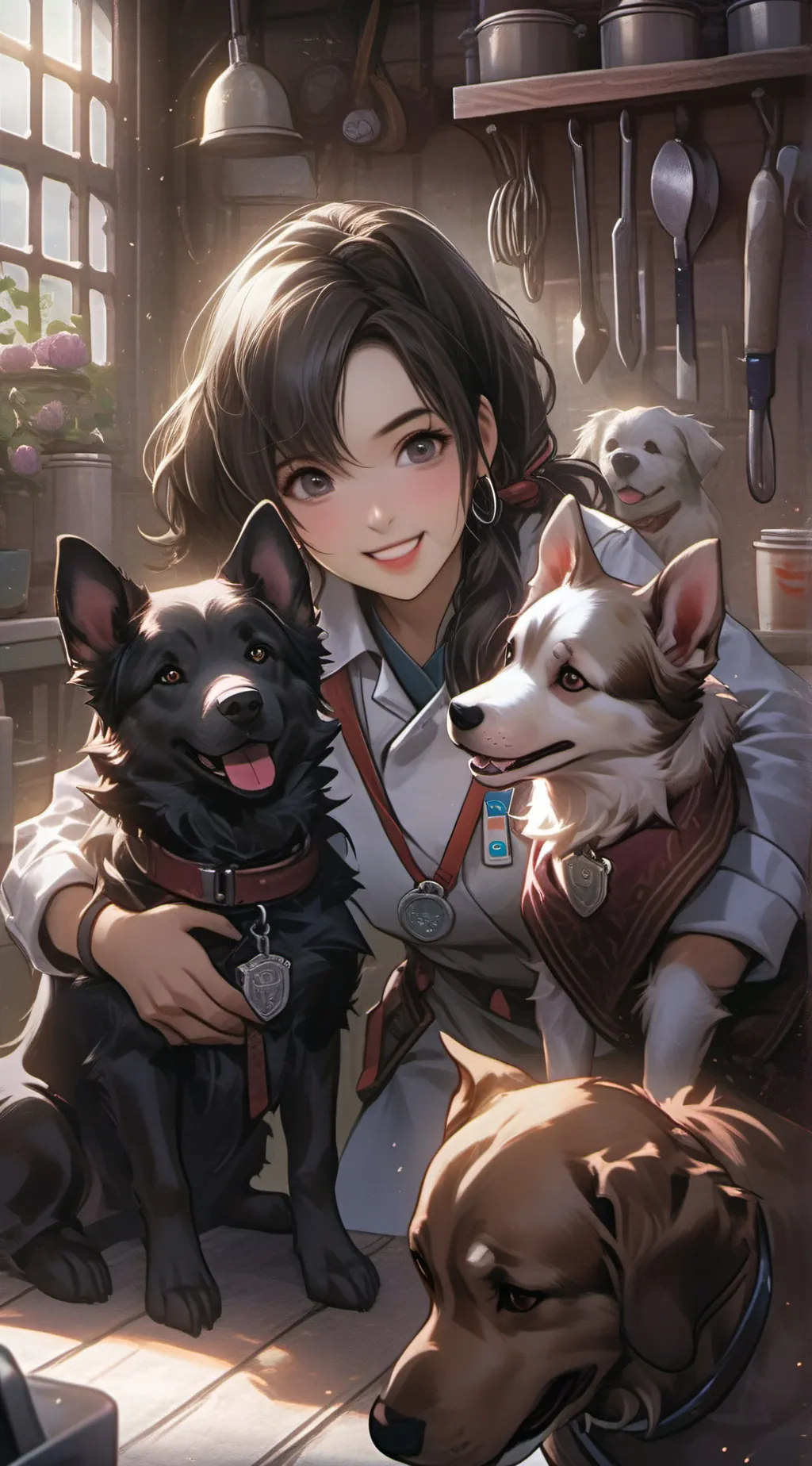 ai character: Luna Canis background