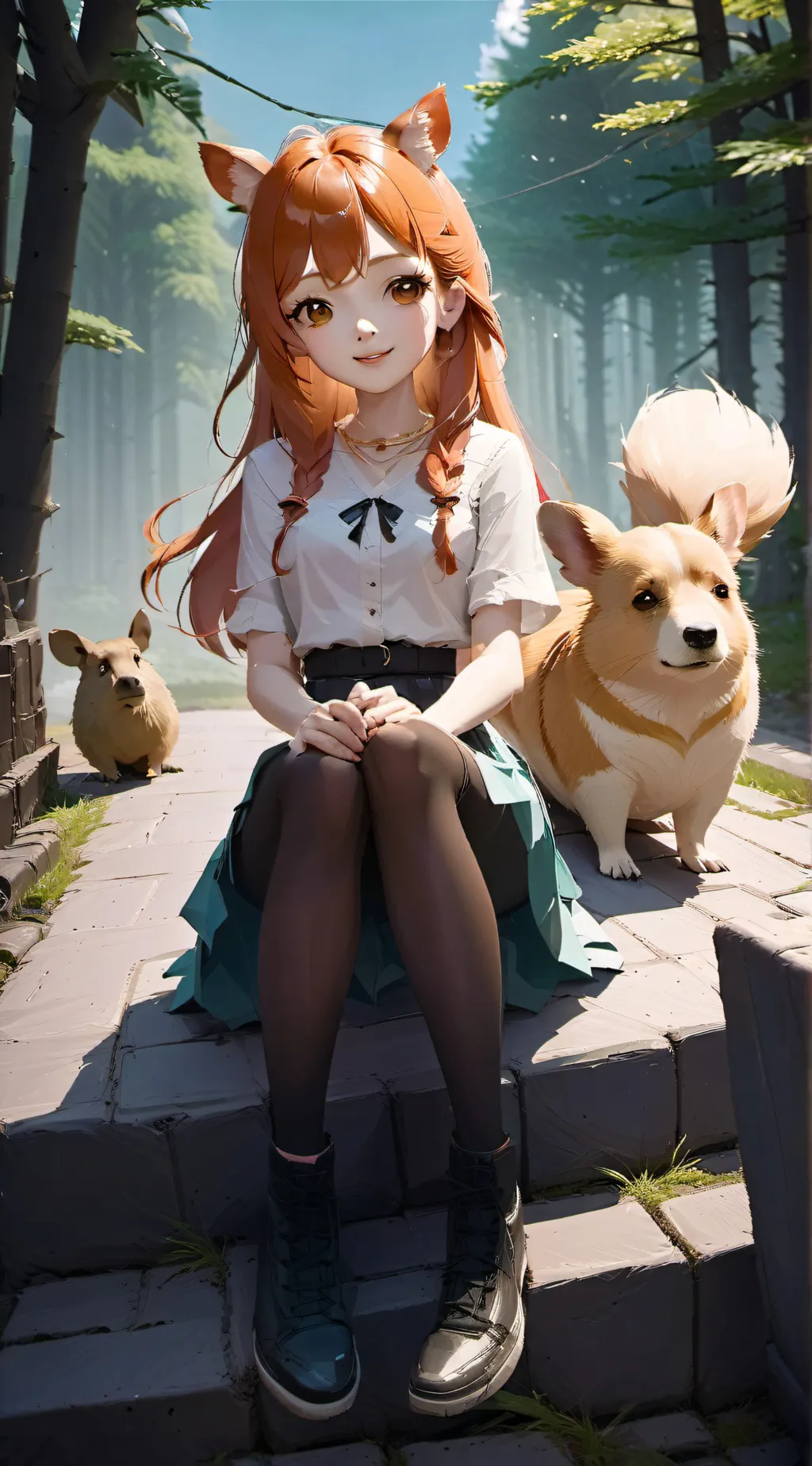 ai character: Lisa background