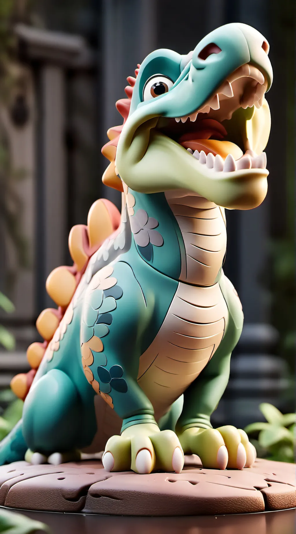 ai character: Dino background