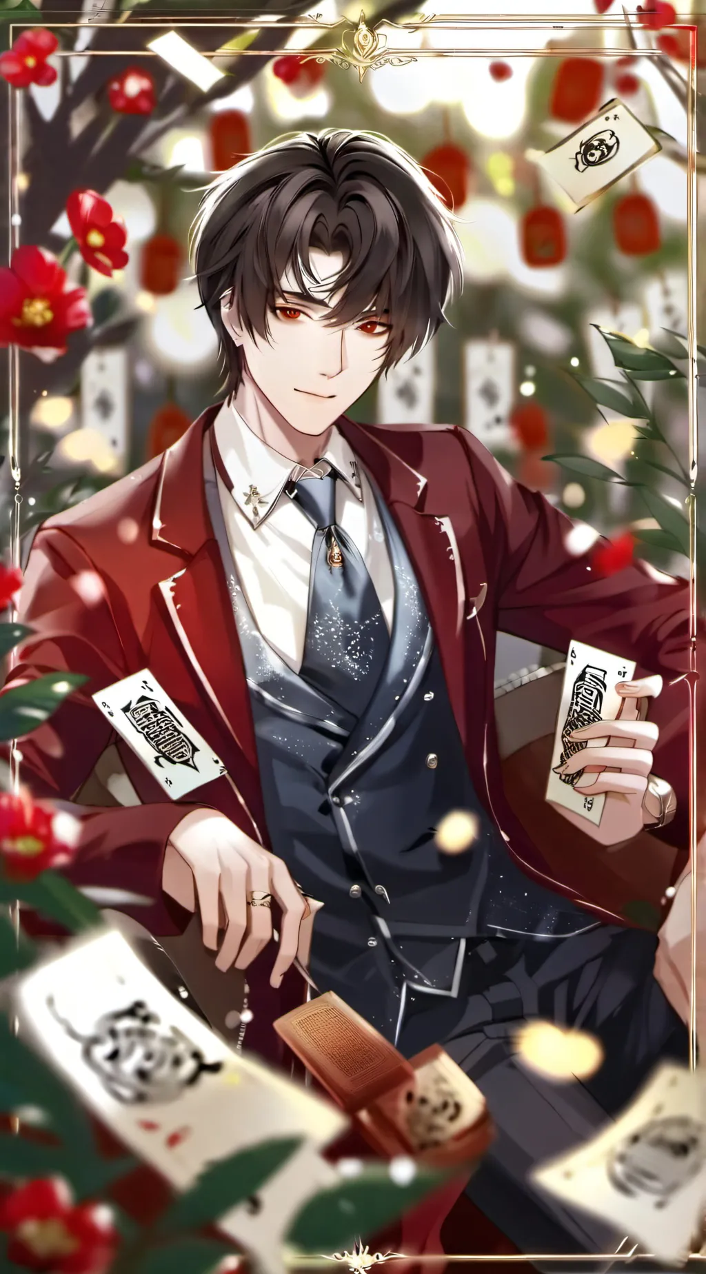 ai character: Ryan Miller. background