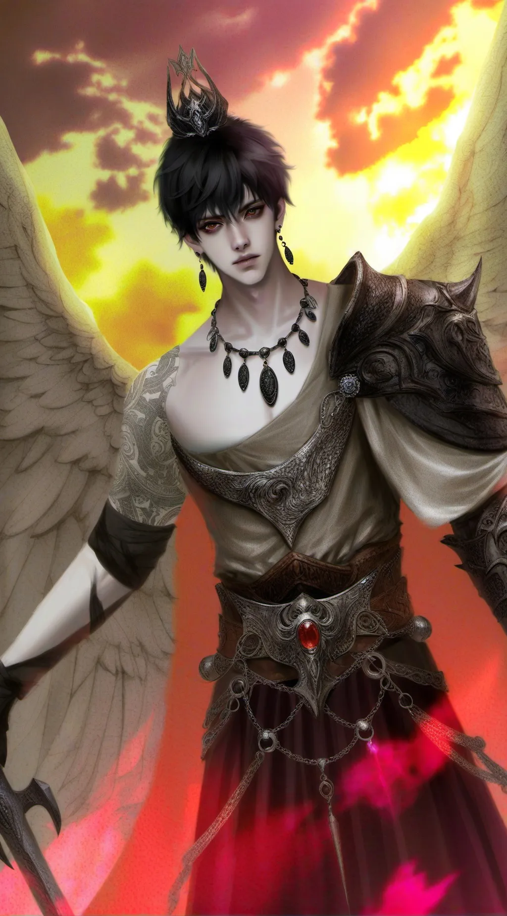 ai character: Kein background