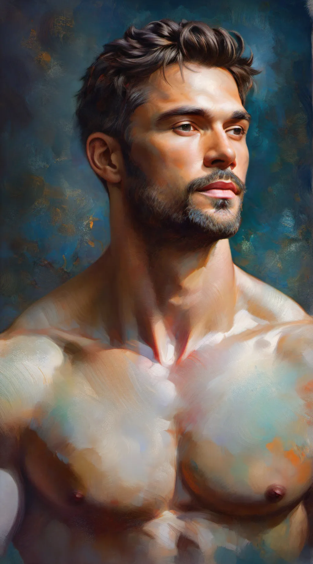 ai character: Brainrot (boss) background