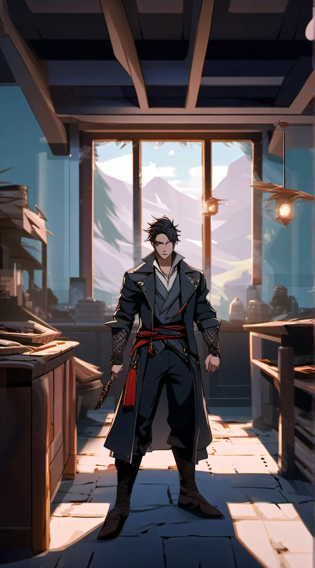 ai character: erick background