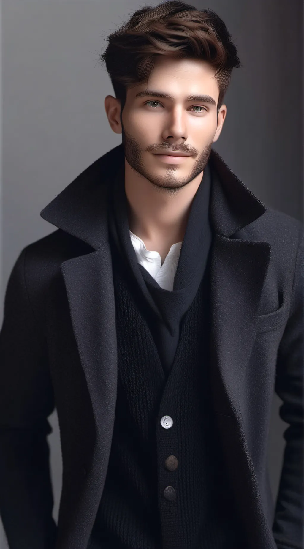 ai character: Adrien  background