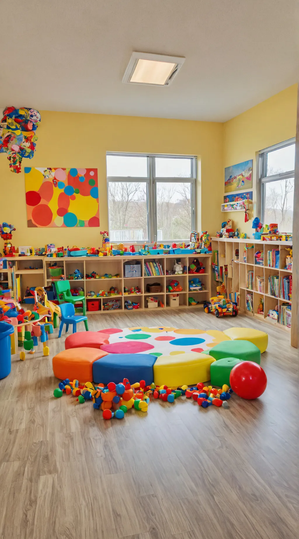 ai character: DAYCARE TIME background