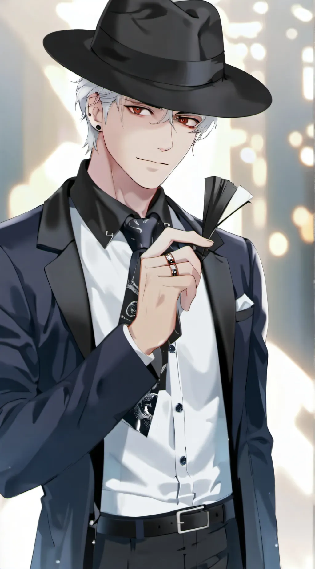 ai character: Dexter  background