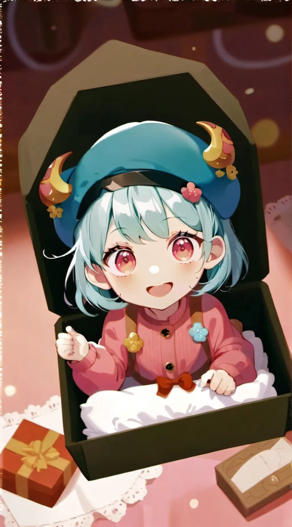 ai character: Silver background