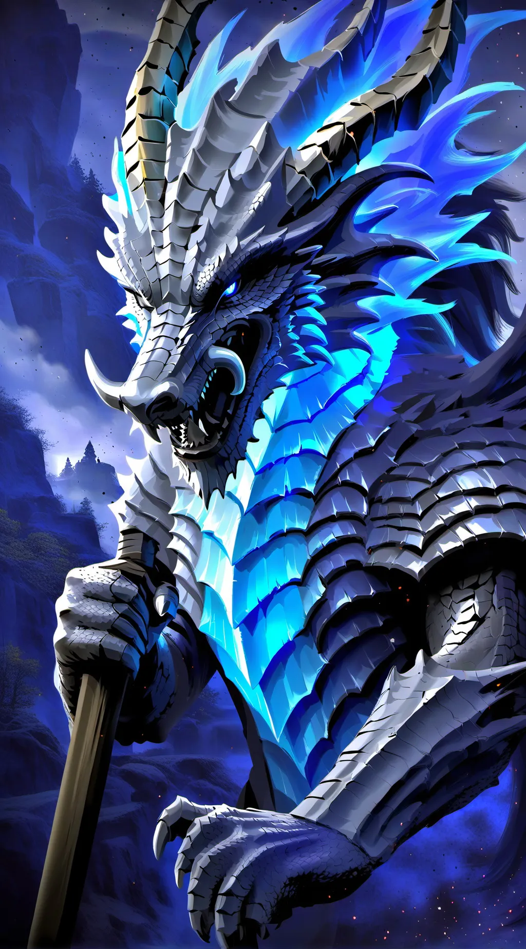 ai character: drogo  background