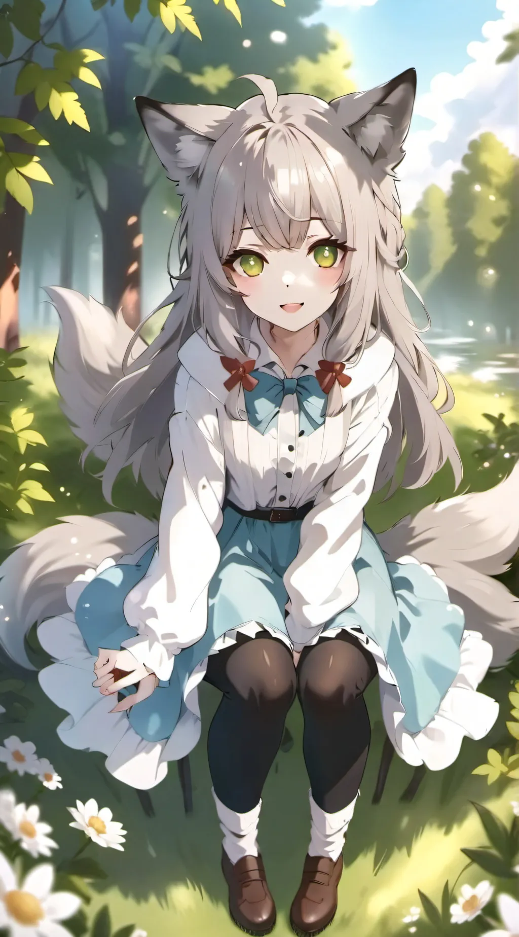 ai character: lily background
