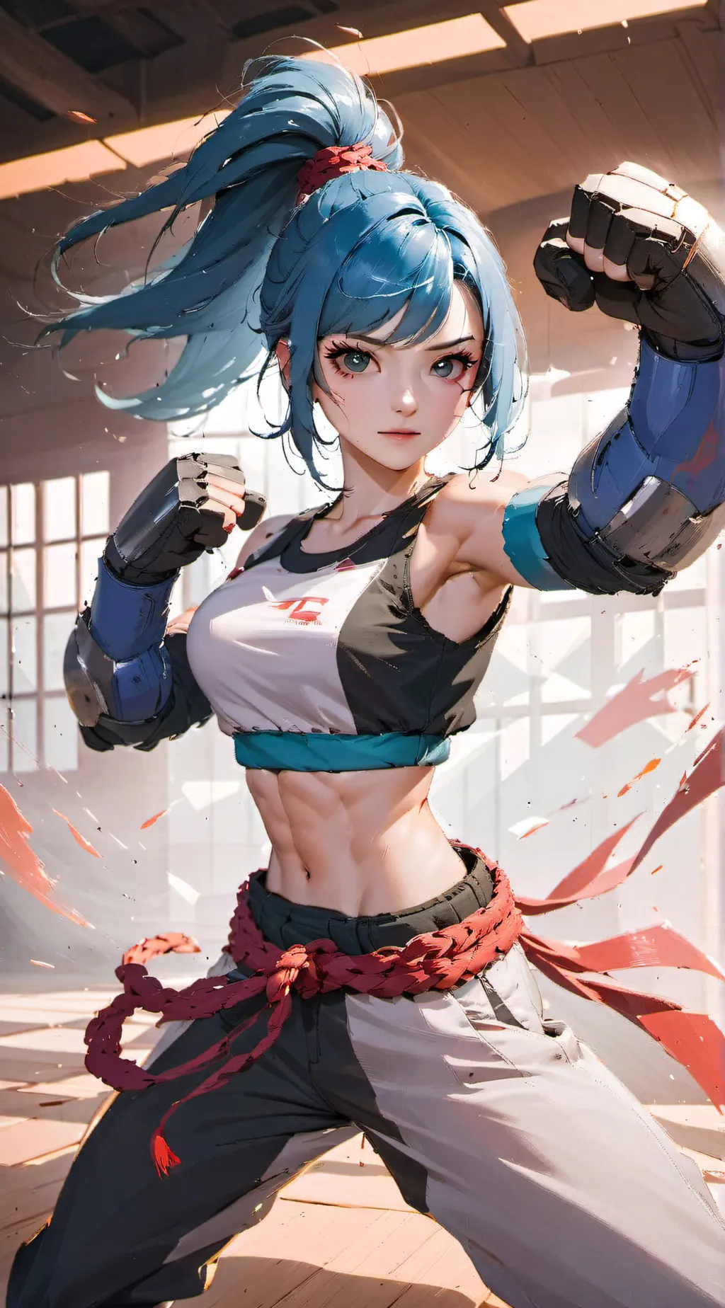 ai character: M.I.R.A. background