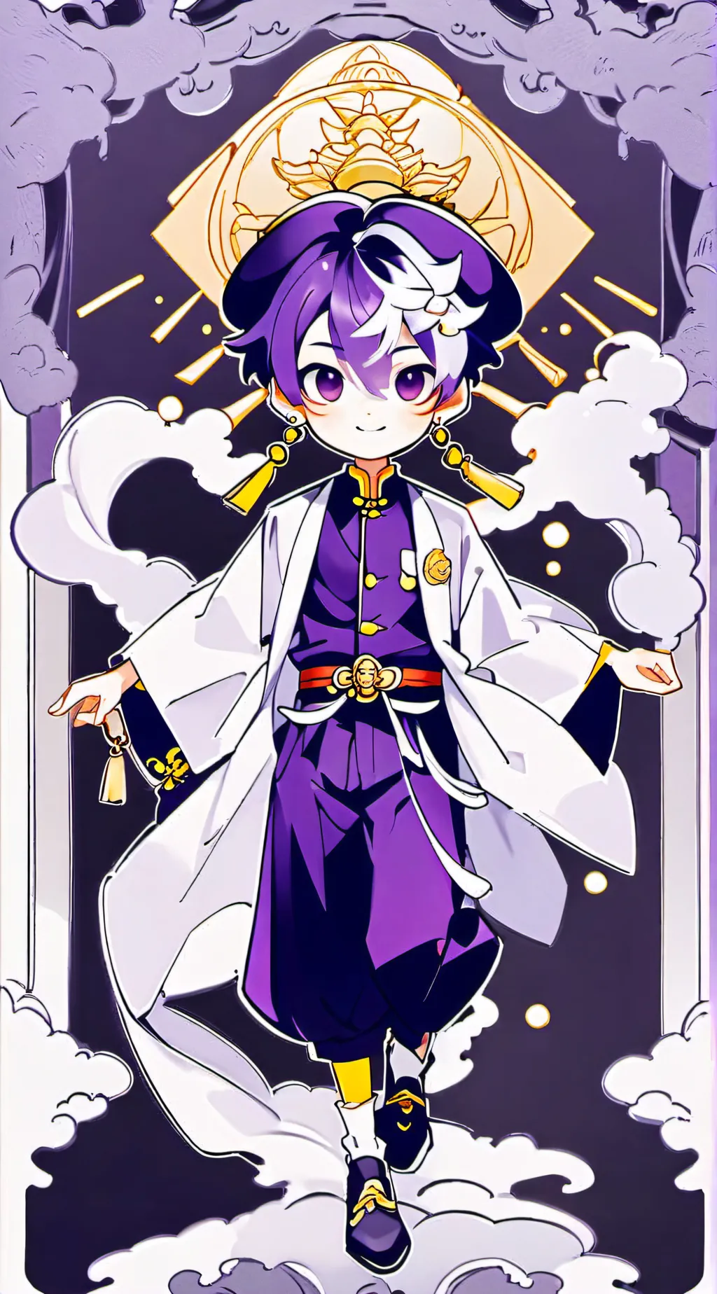 ai character: Kong Kong background