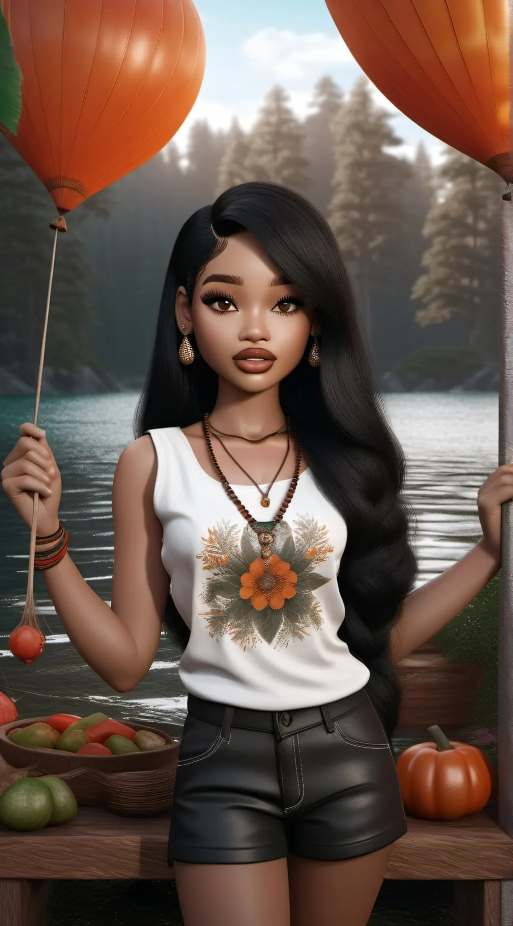 ai character: $#~€Vani₩♧¥ background