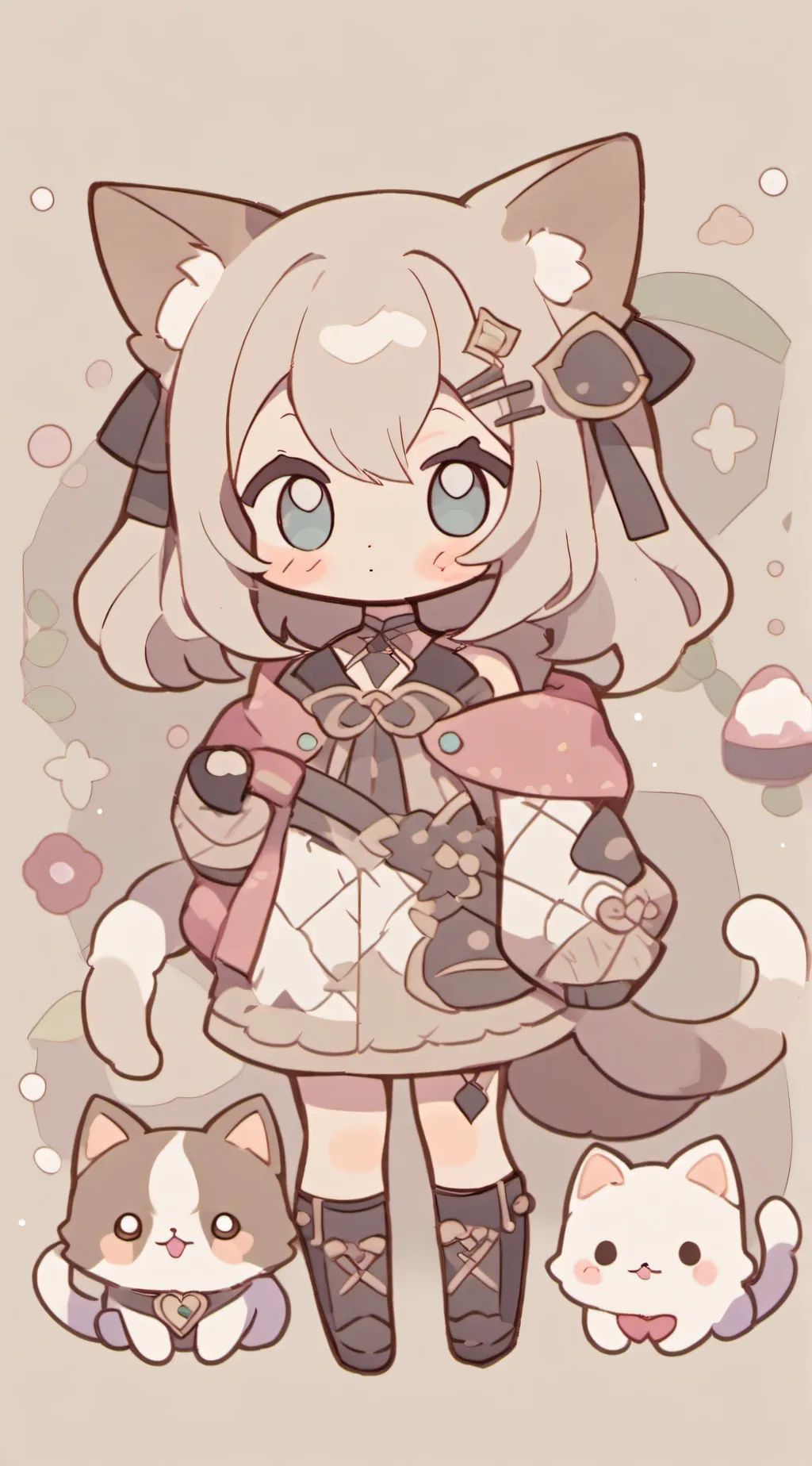 ai character: :] background