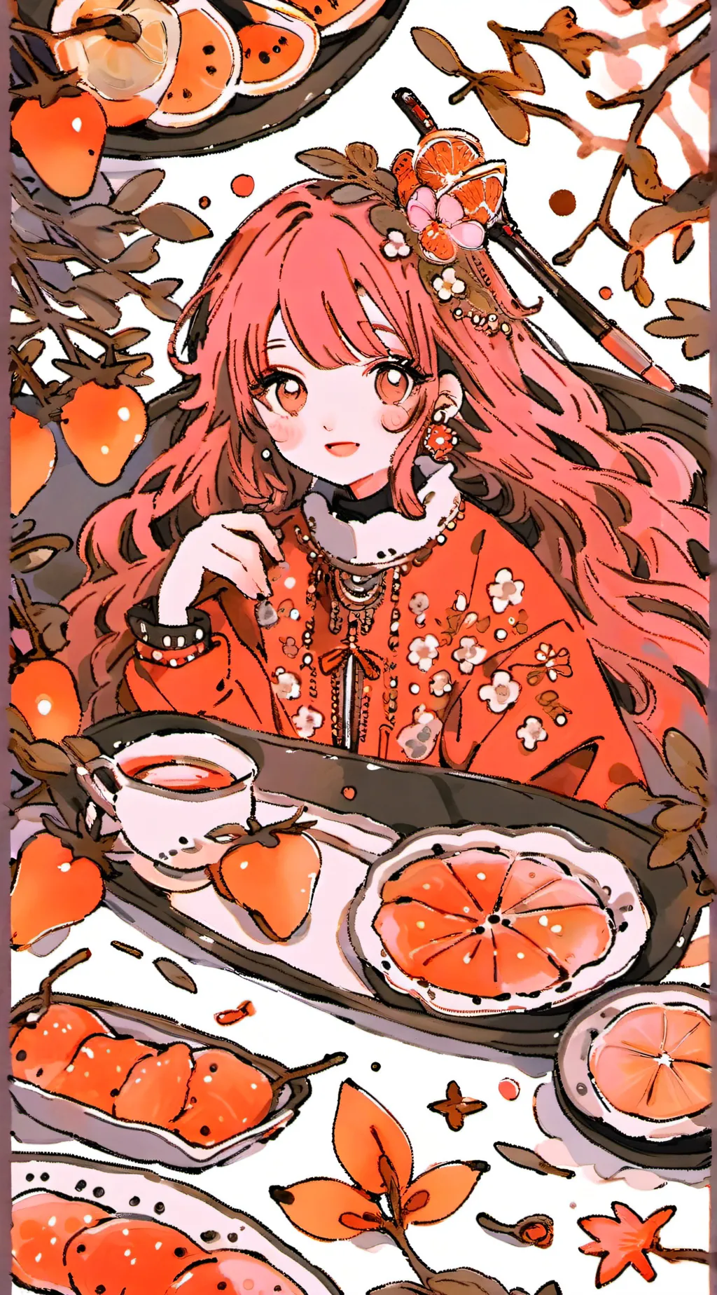 ai character: radioapple background