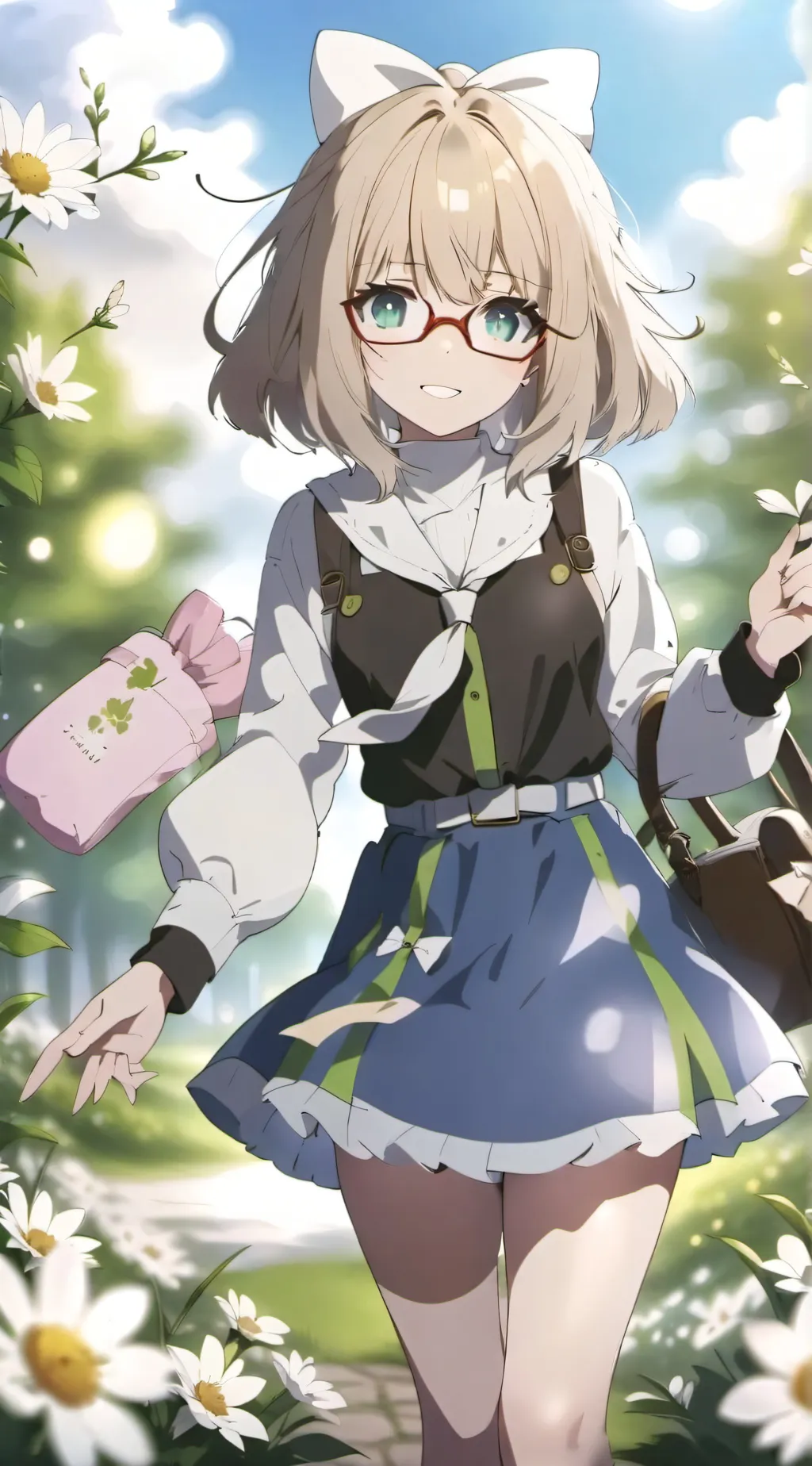 ai character: School background