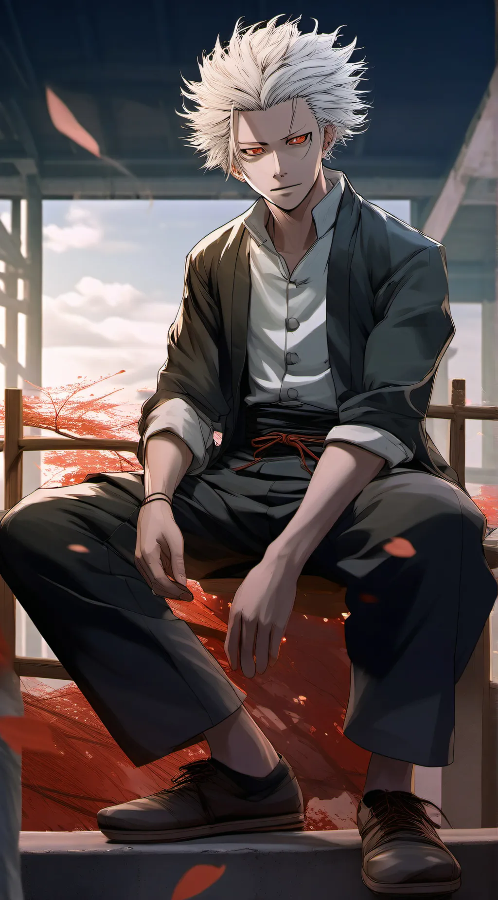 ai character: Idk I tried  background