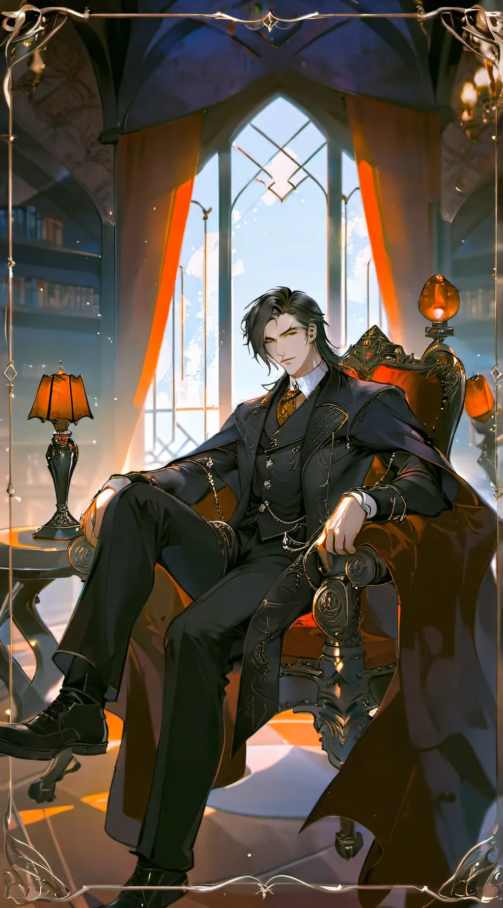 ai character: Alpha background