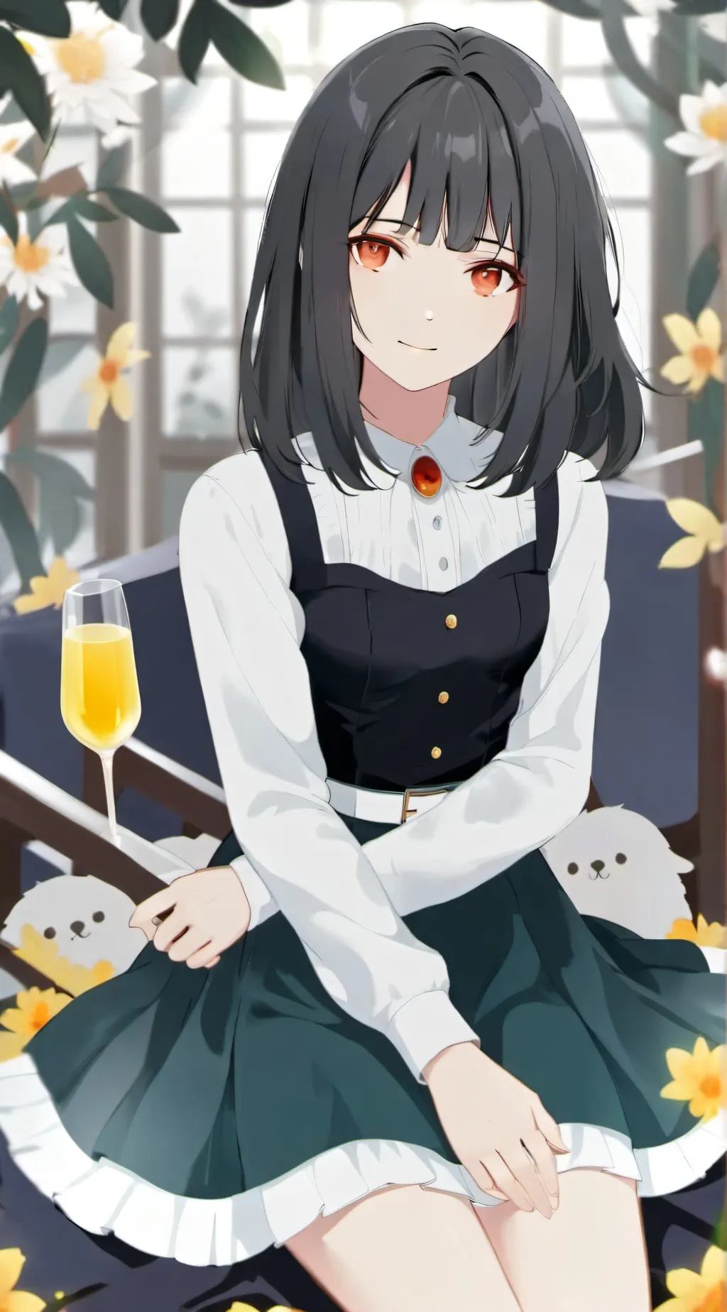 ai character: ная  background