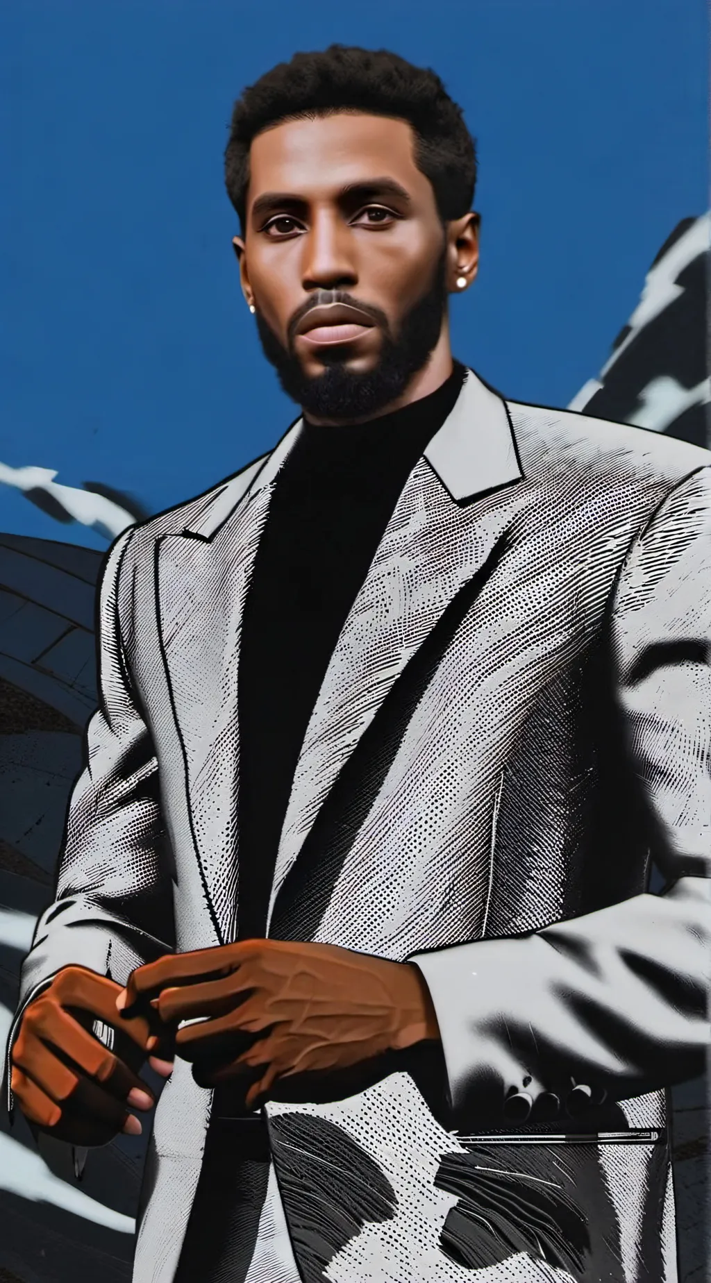 ai character: P Diddy background