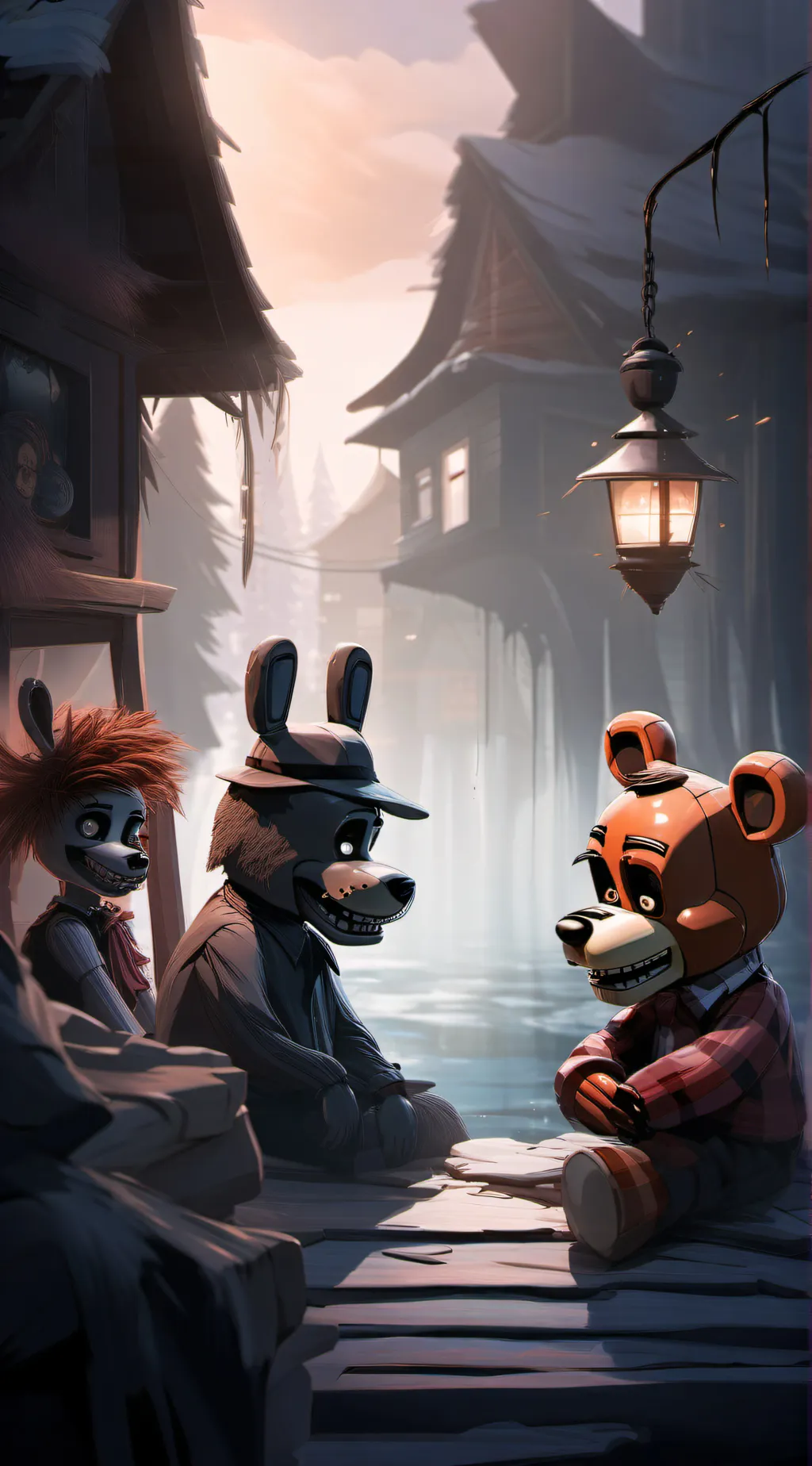 ai character: Missing children background