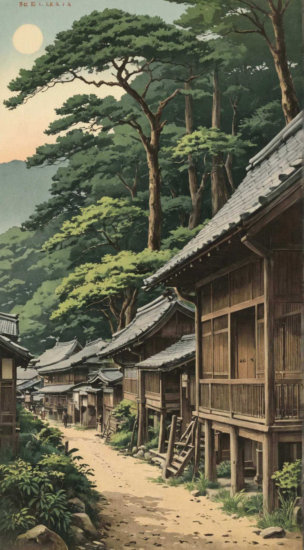 ai character: Edo/Samurai Period background