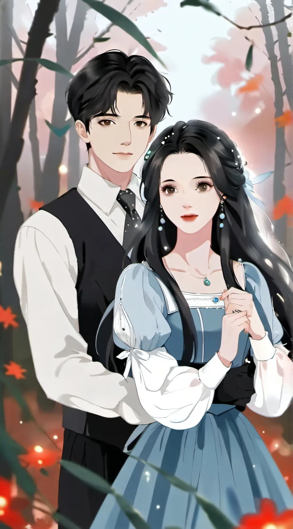 ai character: mommy and her bf background