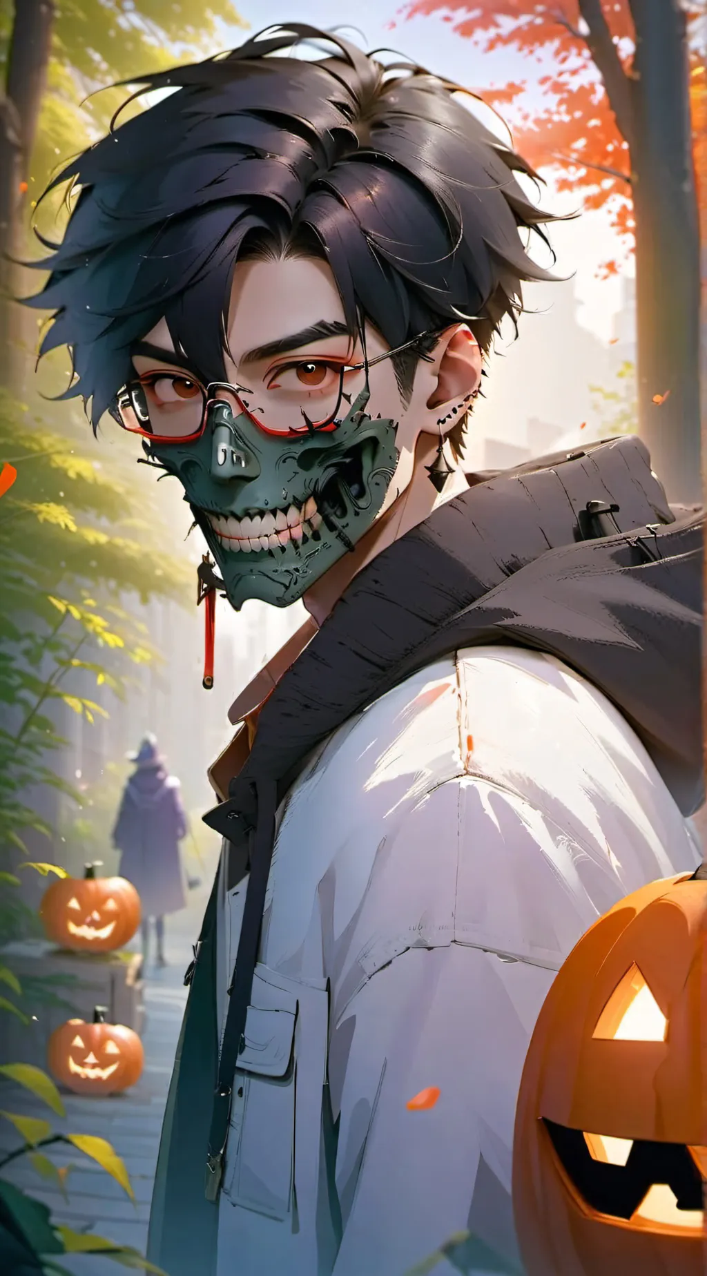 ai character: *🎃*lucas |W| background