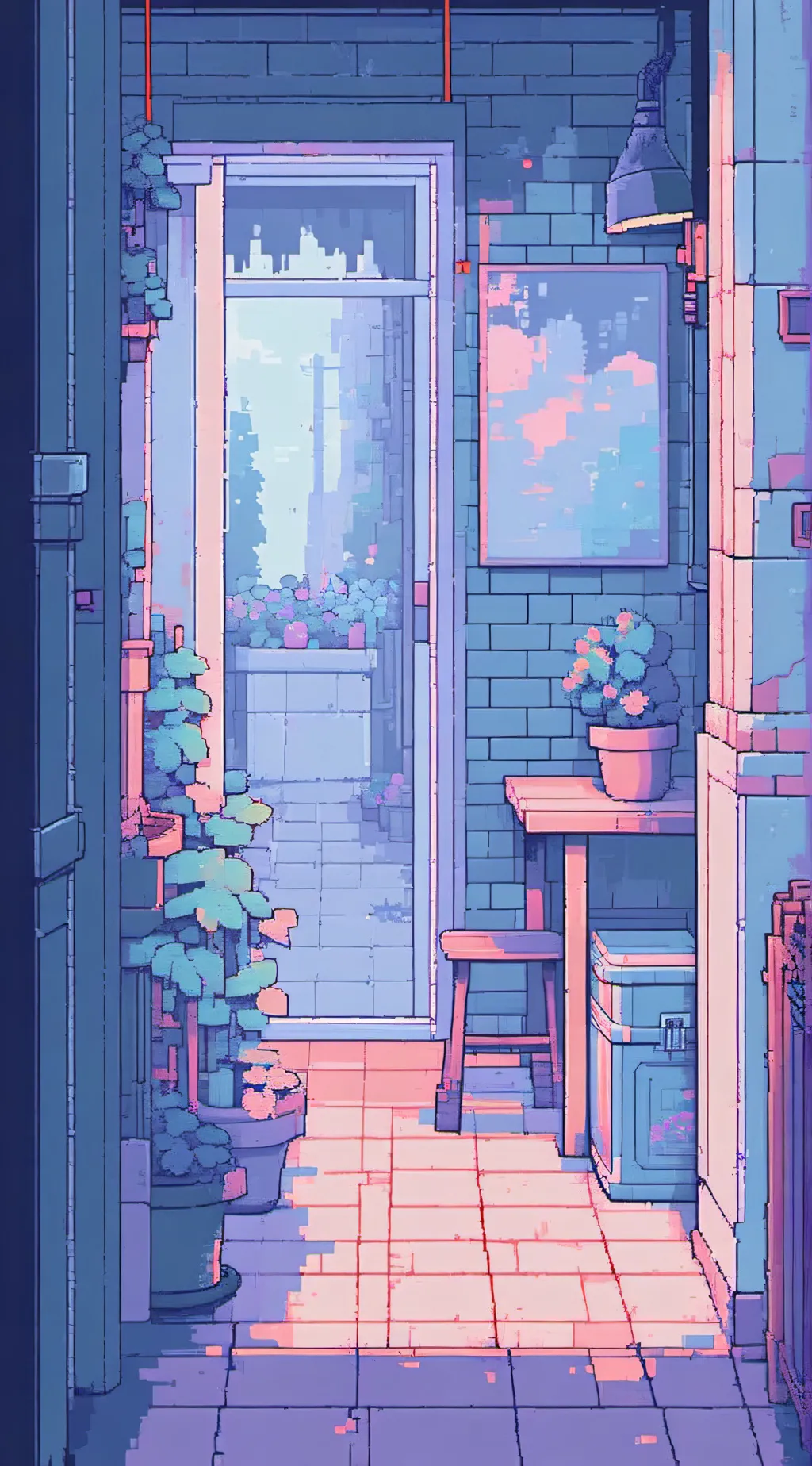 ai character:  colour squad sick background