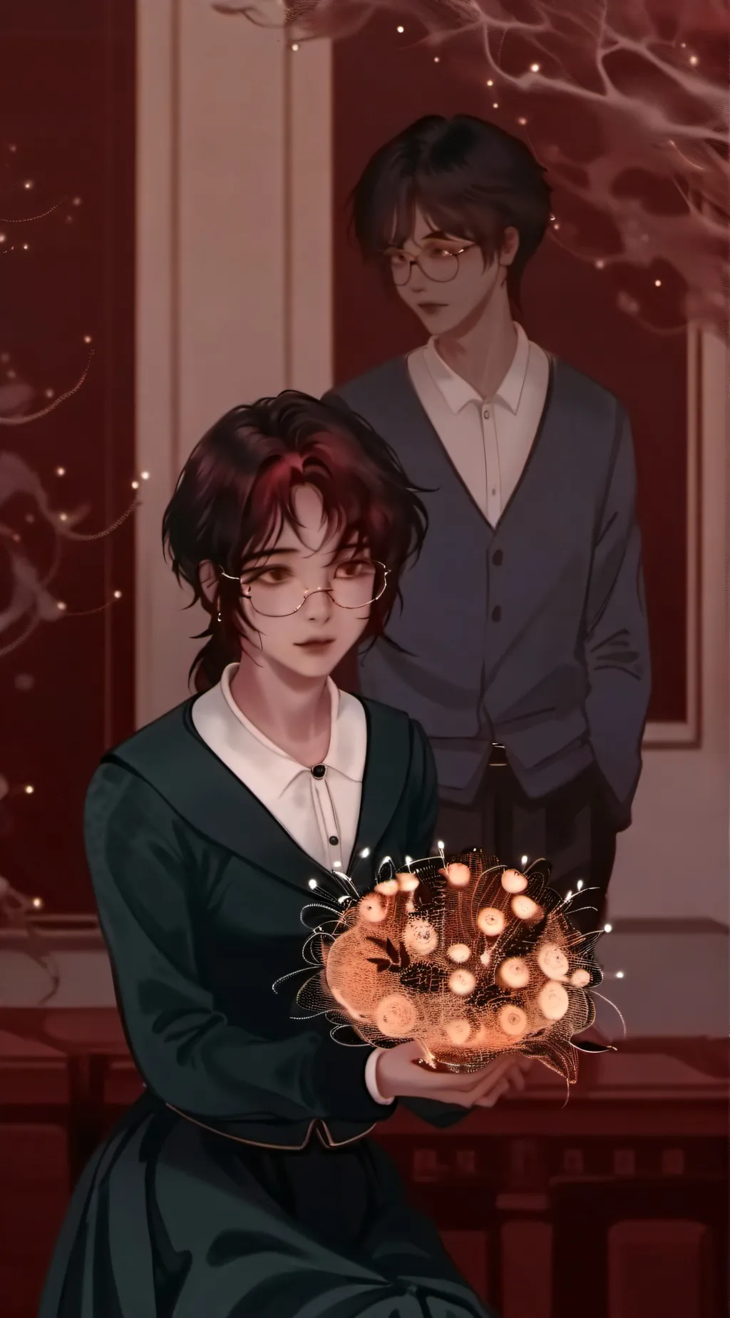 ai character: Angelica  background