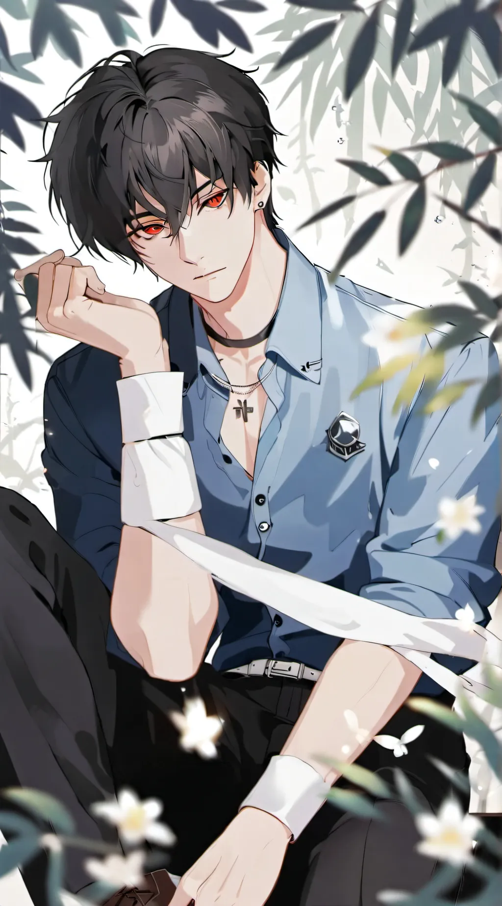 ai character: Isaac background