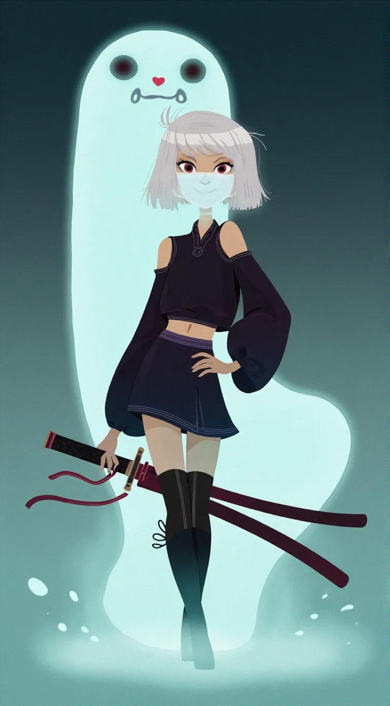 ai character: Kurumi background