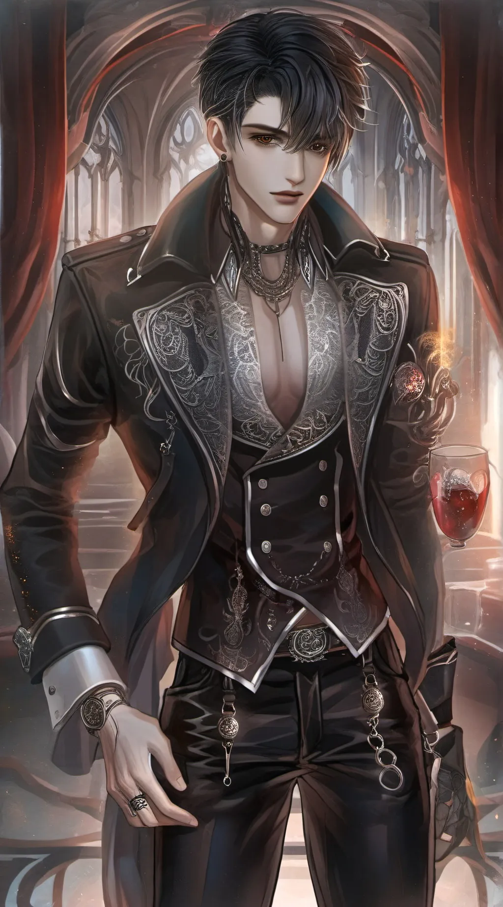 ai character: 💥👹Minxo👹💥 background