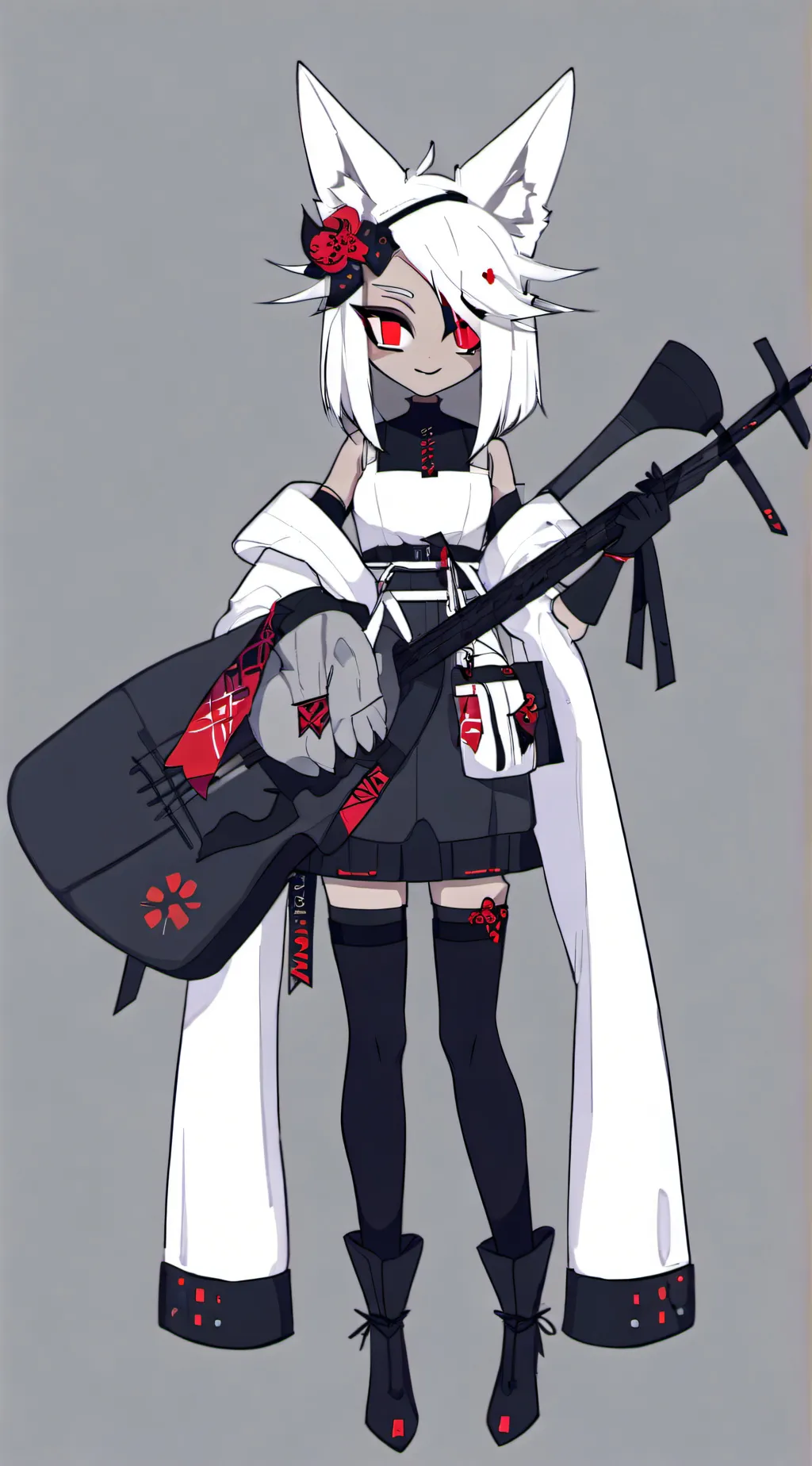 ai character: vaggie  background