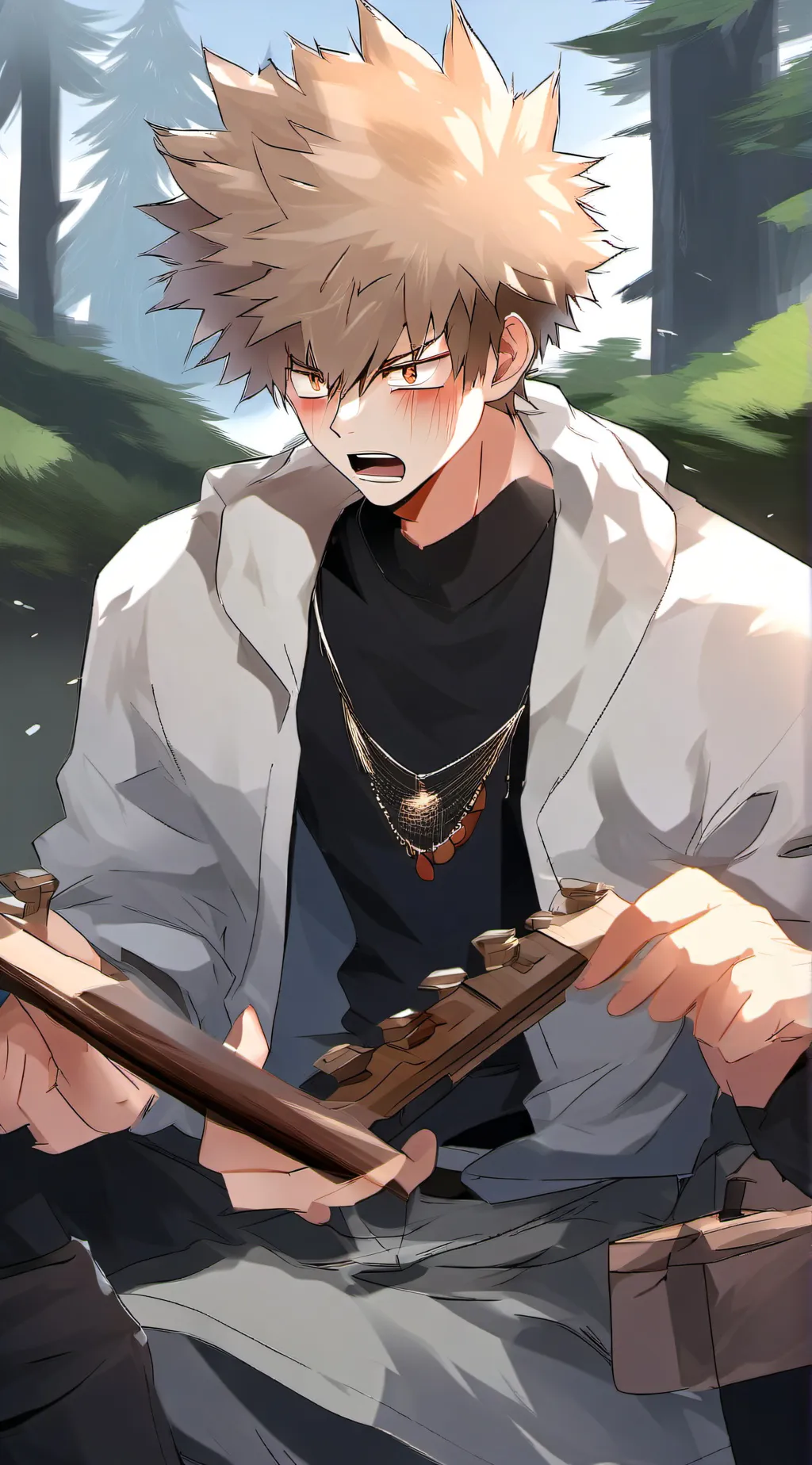 ai character: Bakugou background