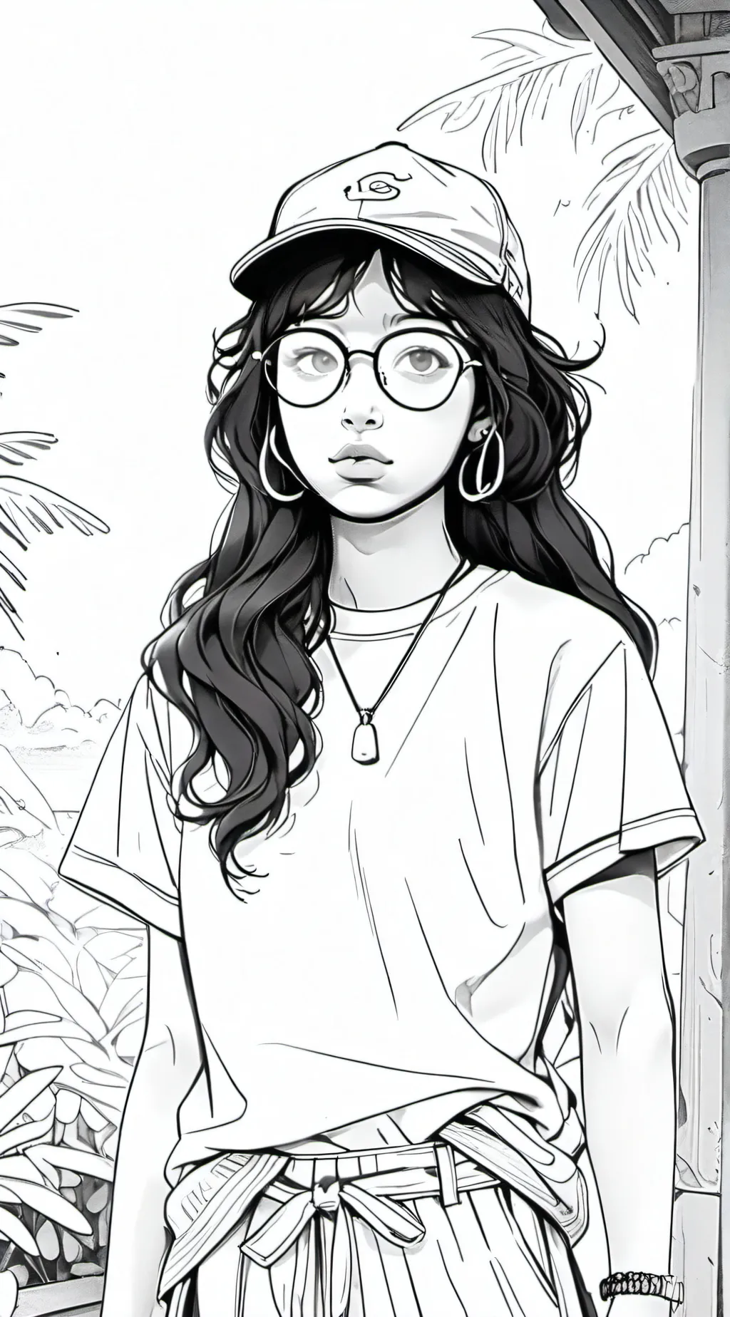 ai character: Ally  background