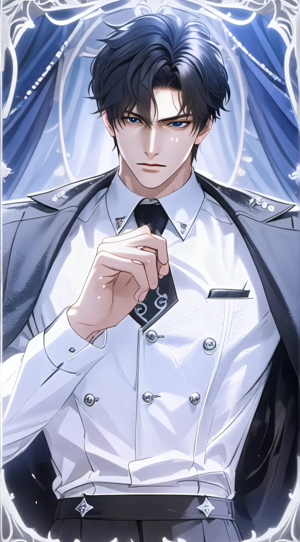 ai character: Xavier  background