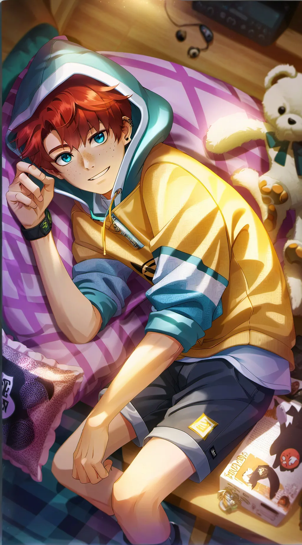 ai character: Koa background