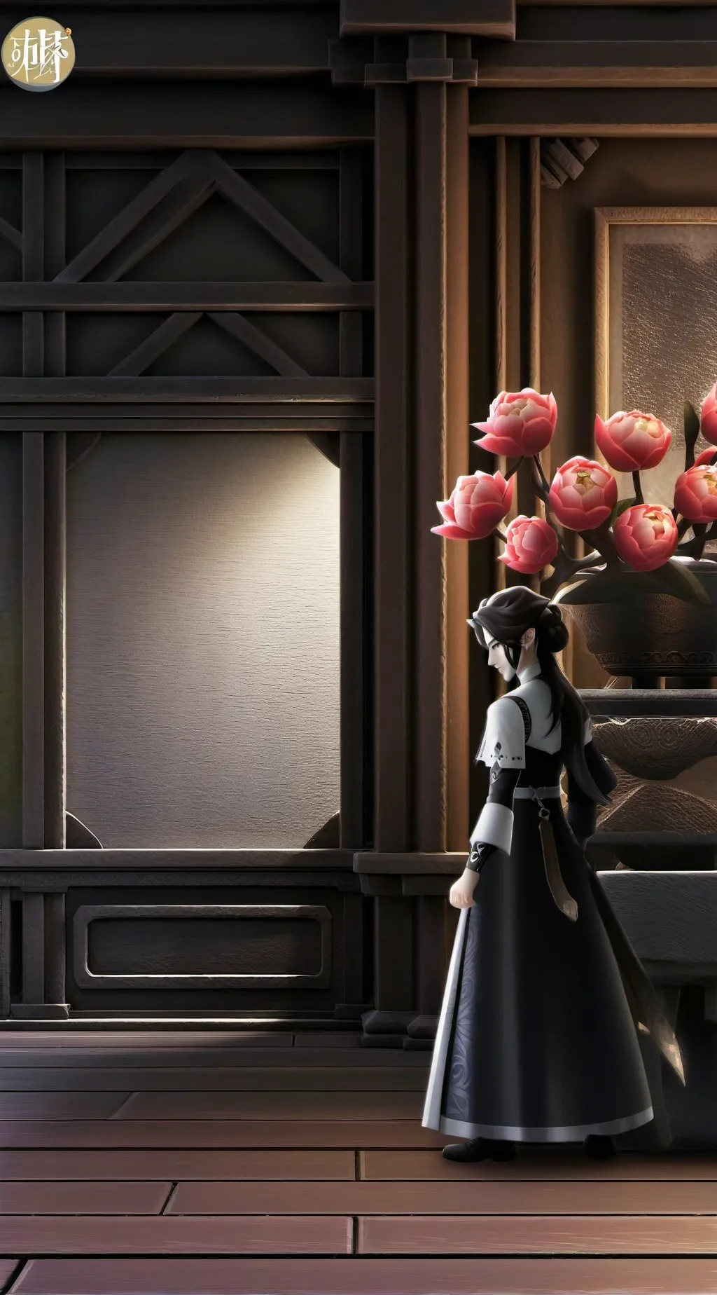 ai character: Nature background