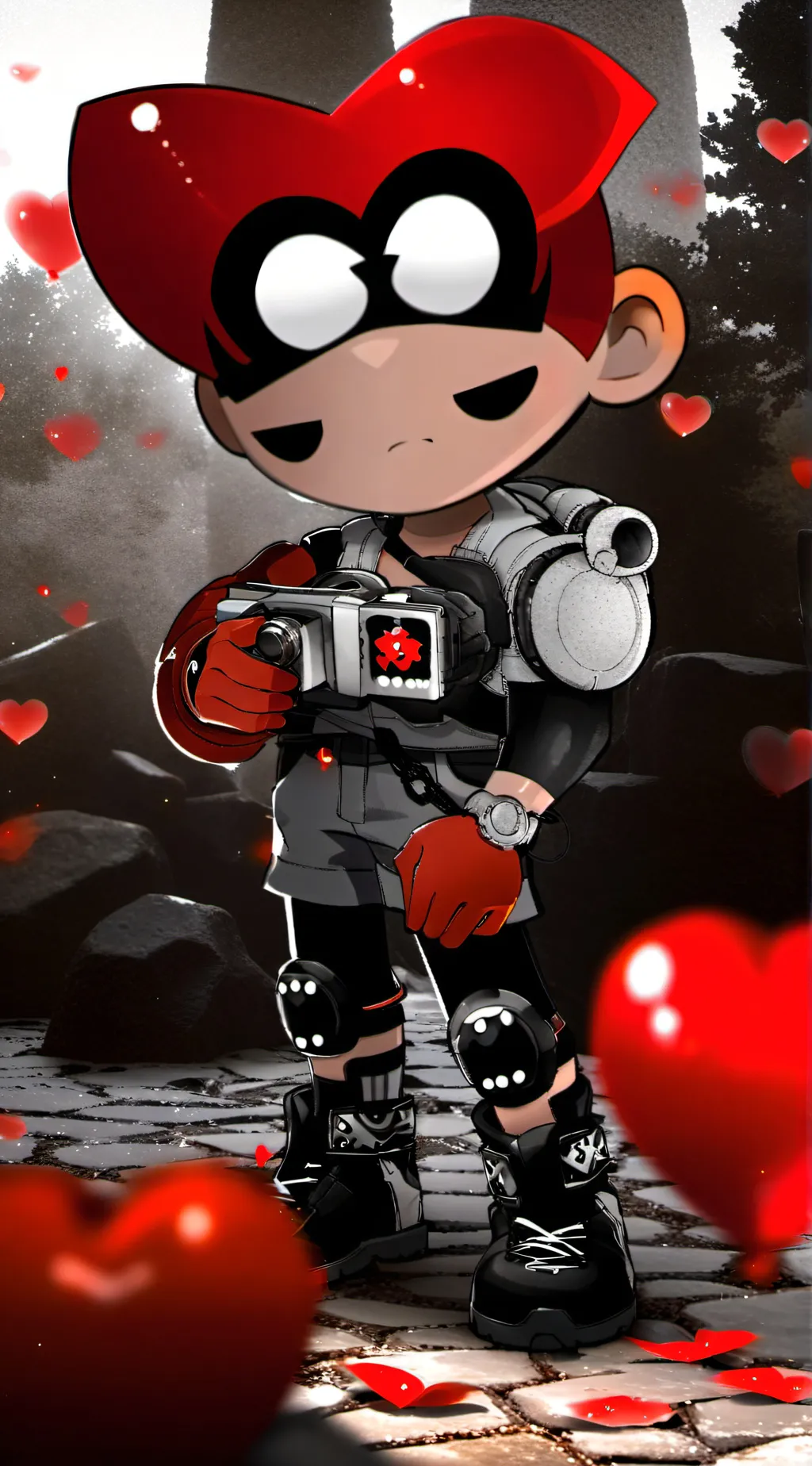 ai character: Visit  background