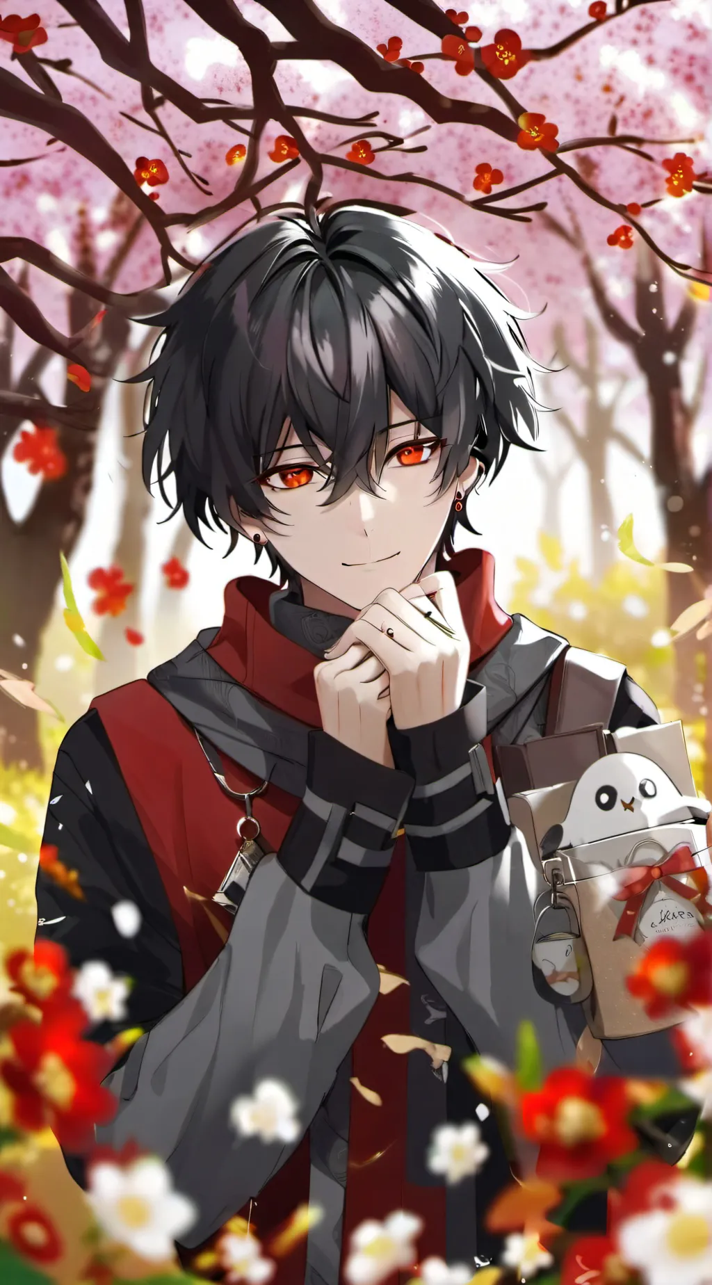 ai character: ❧Onyx☙ background