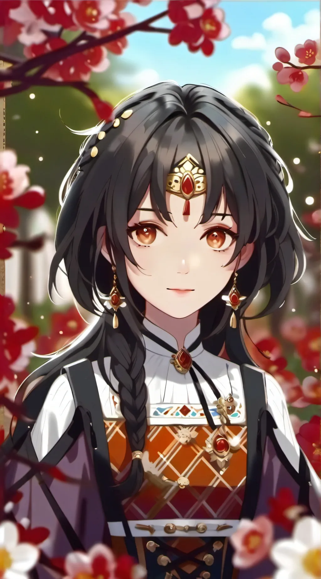 ai character: sofia smith  background