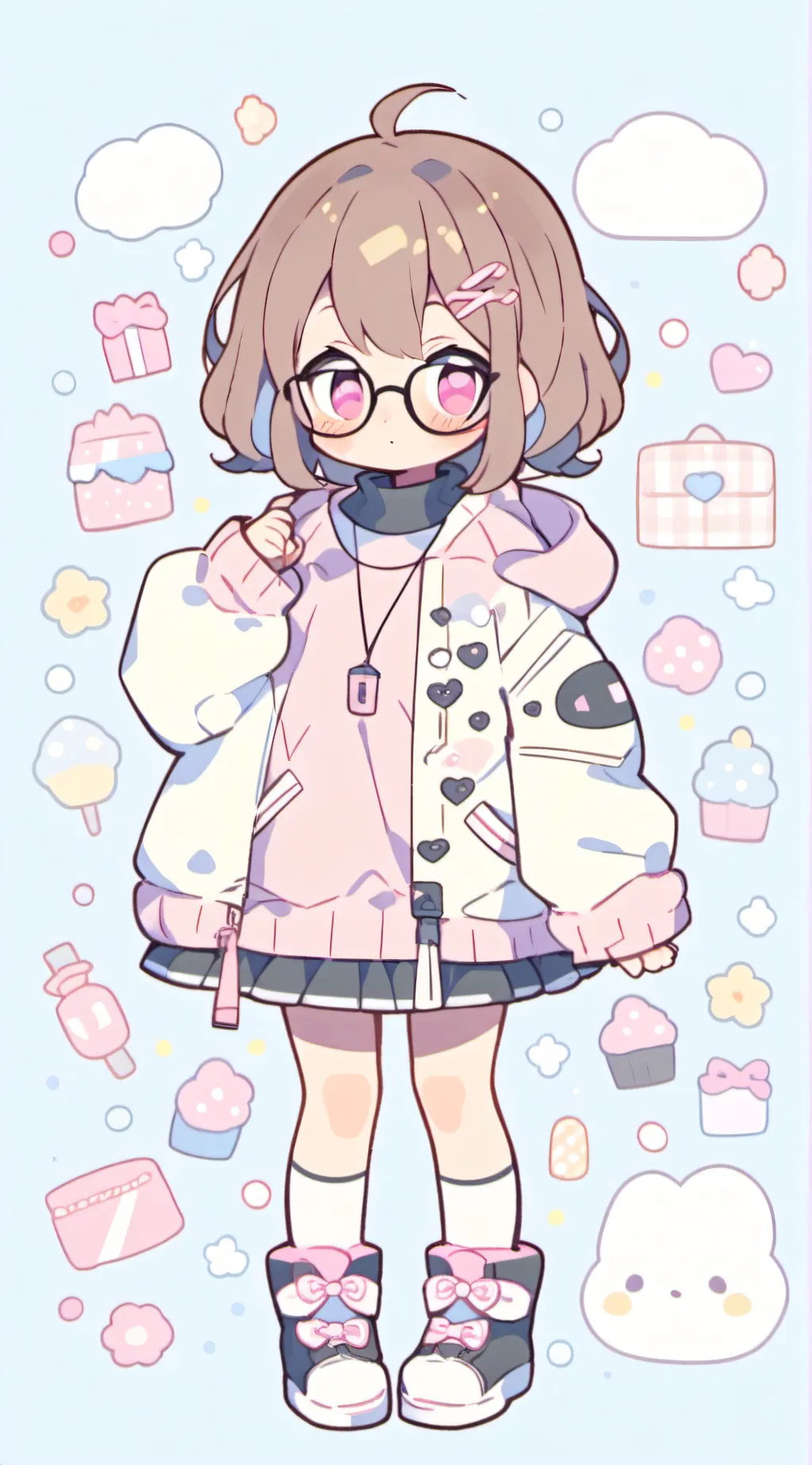 ai character: Mackenzie  background