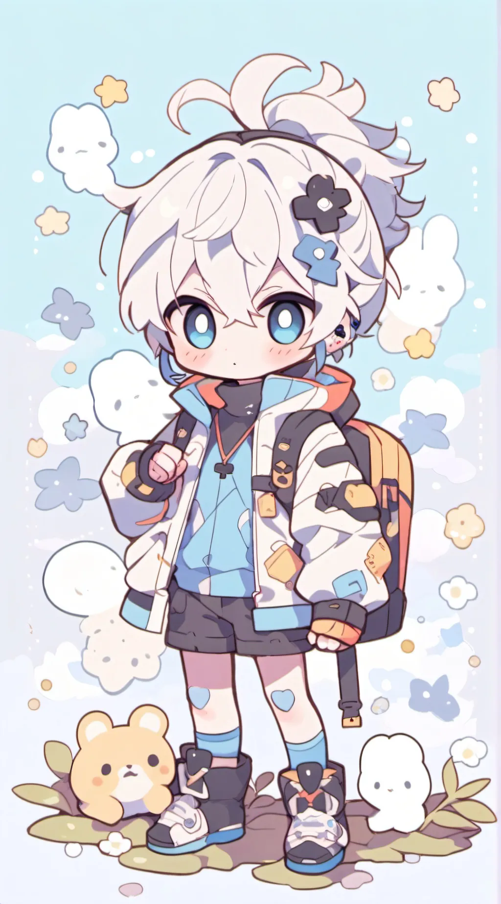 ai character: Mha background