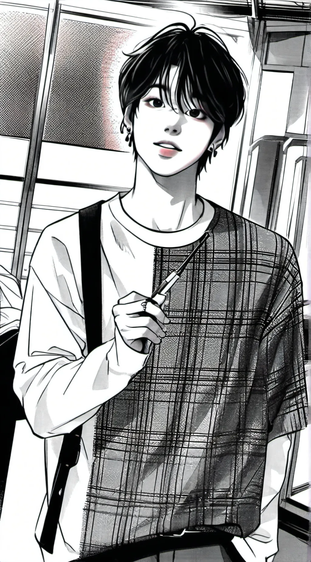 ai character: chan&changbinlive background