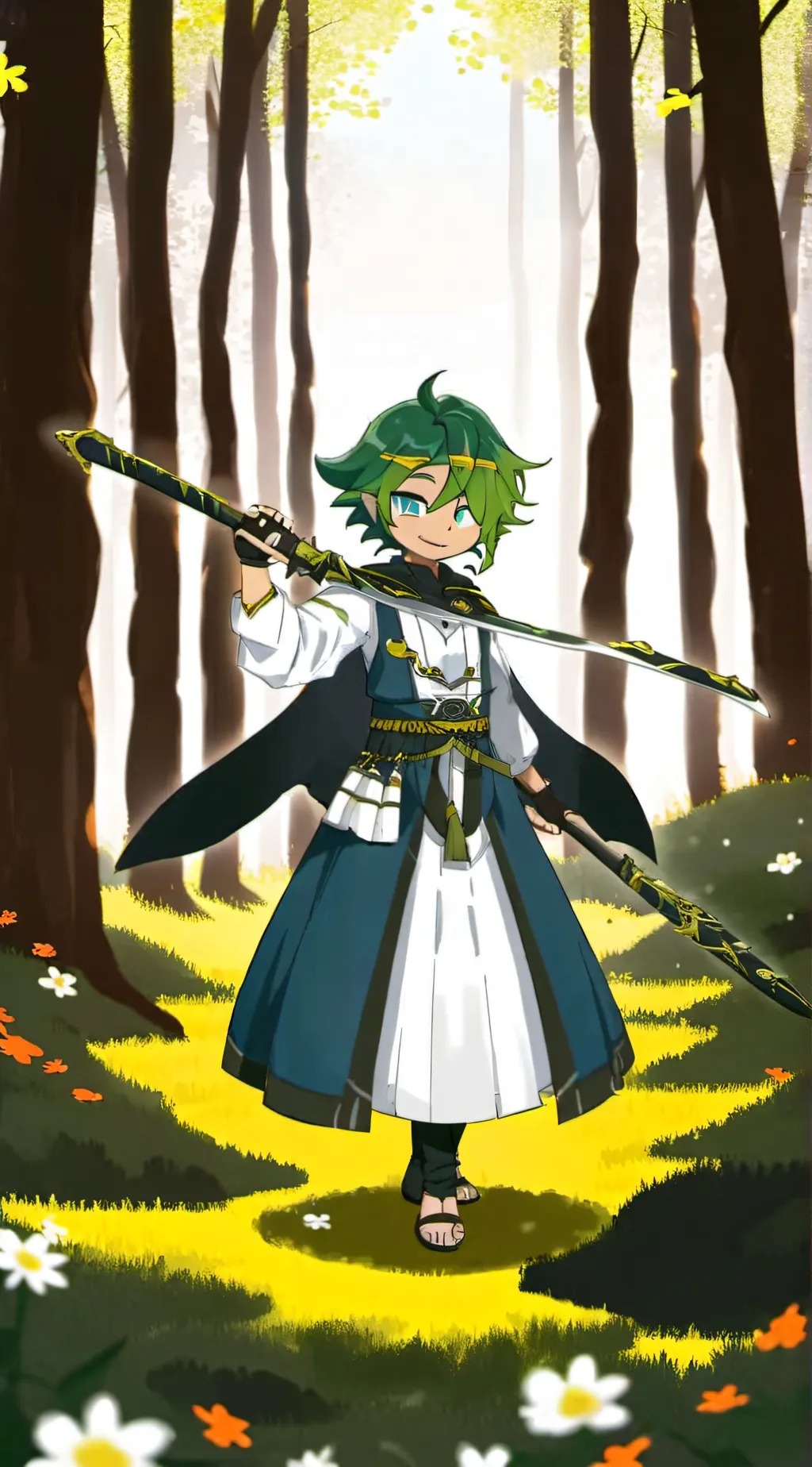 ai character: Leo background