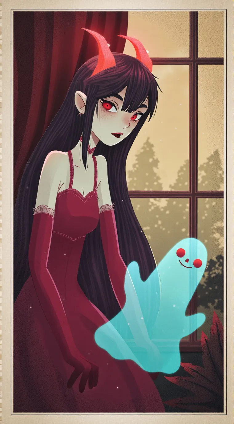 ai character: 👻Lola👻 background