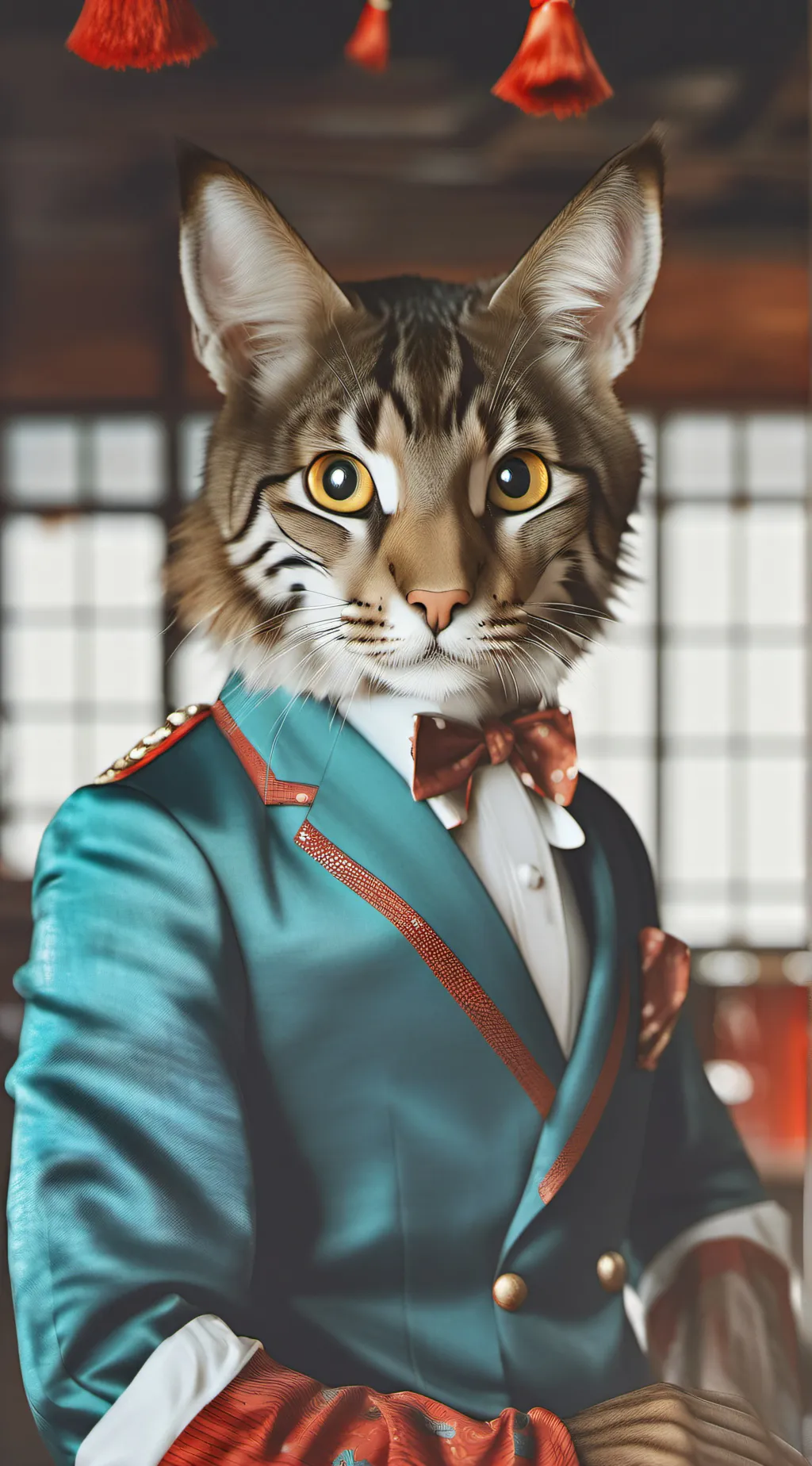 ai character: Catnap(male) background